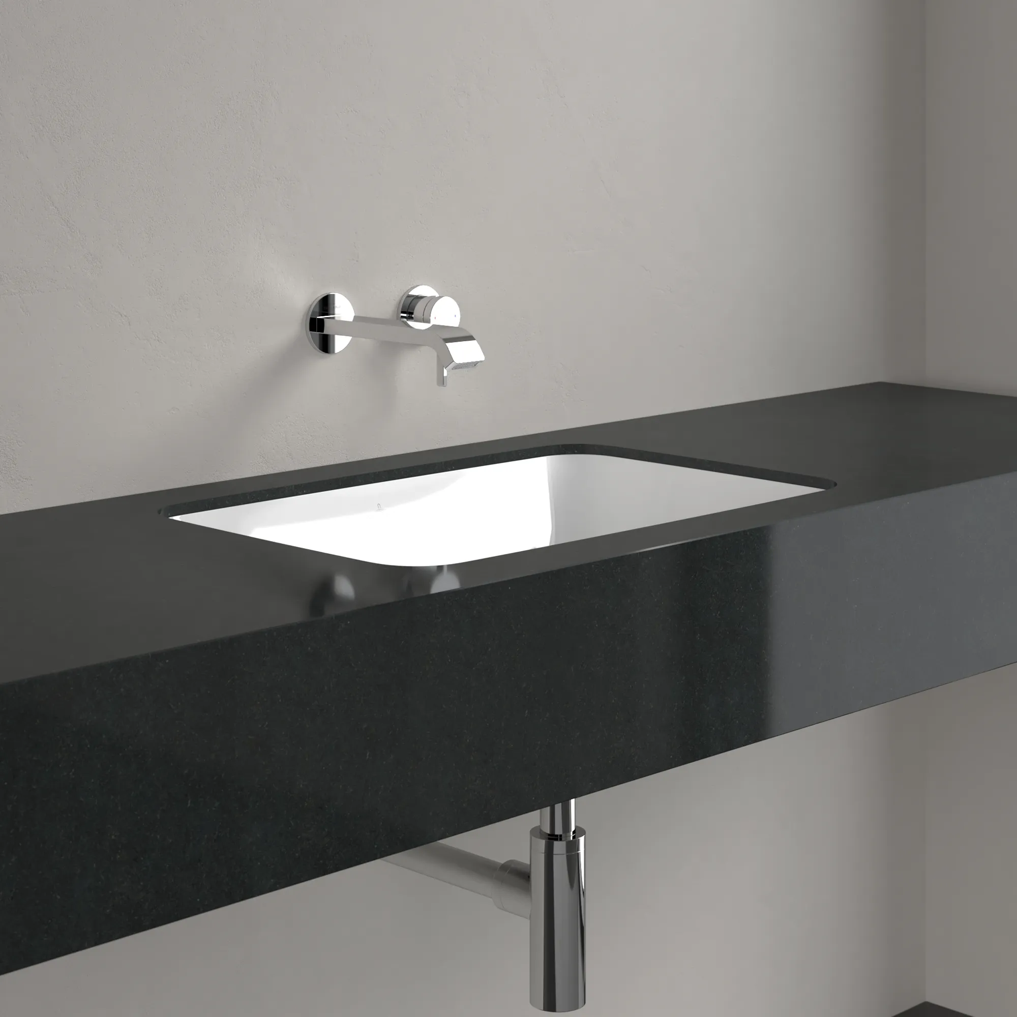 Villeroy & Boch Unterbauwaschtisch „Architectura“ 630 × 430 × 175 mm, ohne Hahnlochbohrung in Weiß Alpin Villeroy & Boch Unterbauwaschtisch „Architectura“ 630 × 430 × 175 mm, ohne Hahnlochbohrung in Weiß Alpin