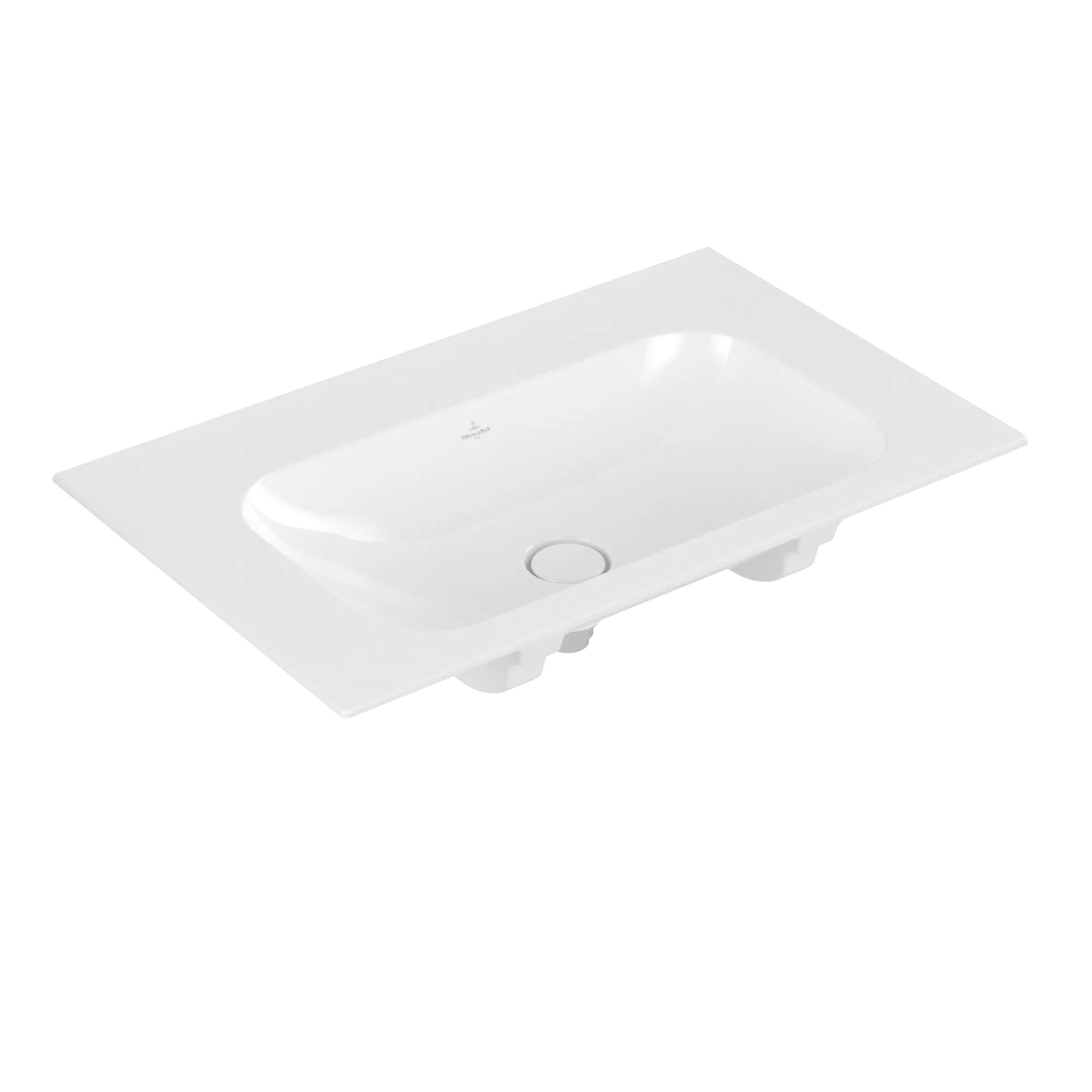 Villeroy & Boch Schrankwaschtisch aus TitanCeram „Finion“ 800 × 500 × 160 mm, ohne Hahnlochbohrung in Weiß Alpin, mit CeramicPlus Farbe: Weiß Alpin / Größe: 80 × 50 cm / Hahnlochbohrung: ohne Hahnlochbohrung / Hahnlochposition: ohne / Überlauf: ohne Überlauf Villeroy & Boch Schrankwaschtisch aus TitanCeram „Finion“ 800 × 500 × 160 mm, ohne Hahnlochbohrung in Weiß Alpin, mit CeramicPlus Farbe: Weiß Alpin / Größe: 80 × 50 cm / Hahnlochbohrung: ohne Hahnlochbohrung / Hahnlochposition: ohne / Überlauf: ohne Überlauf