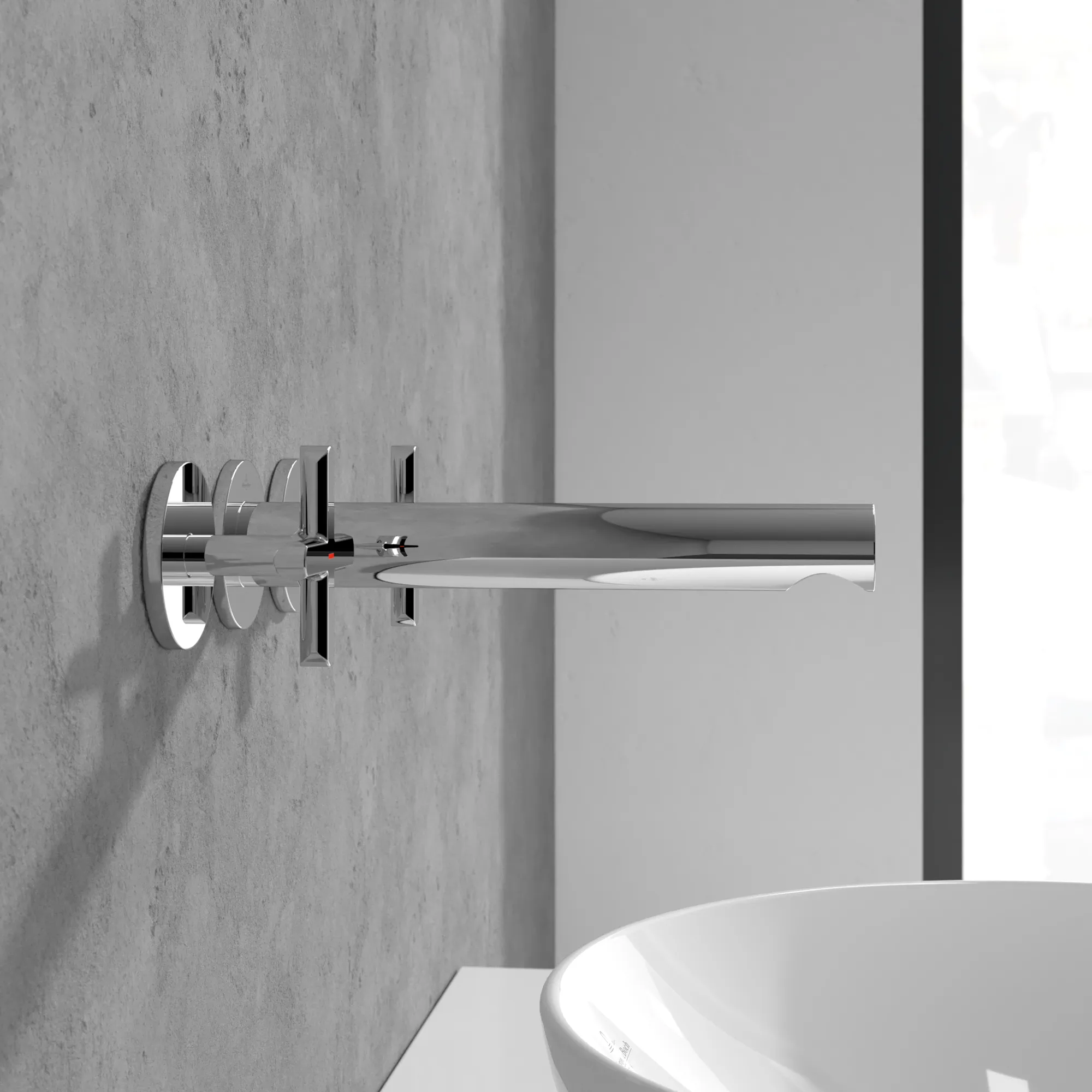 Waschtischauslauf „Loop & Friends“ 22,5 cm in Chrom Waschtischauslauf „Loop & Friends“ 22,5 cm in Chrom