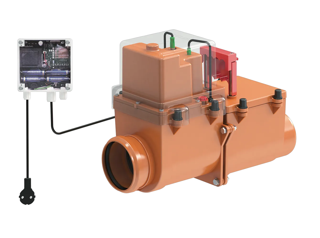 Rückstauverschluss Stausafe F, DN 100 Rückstauverschluss Stausafe F, DN 100