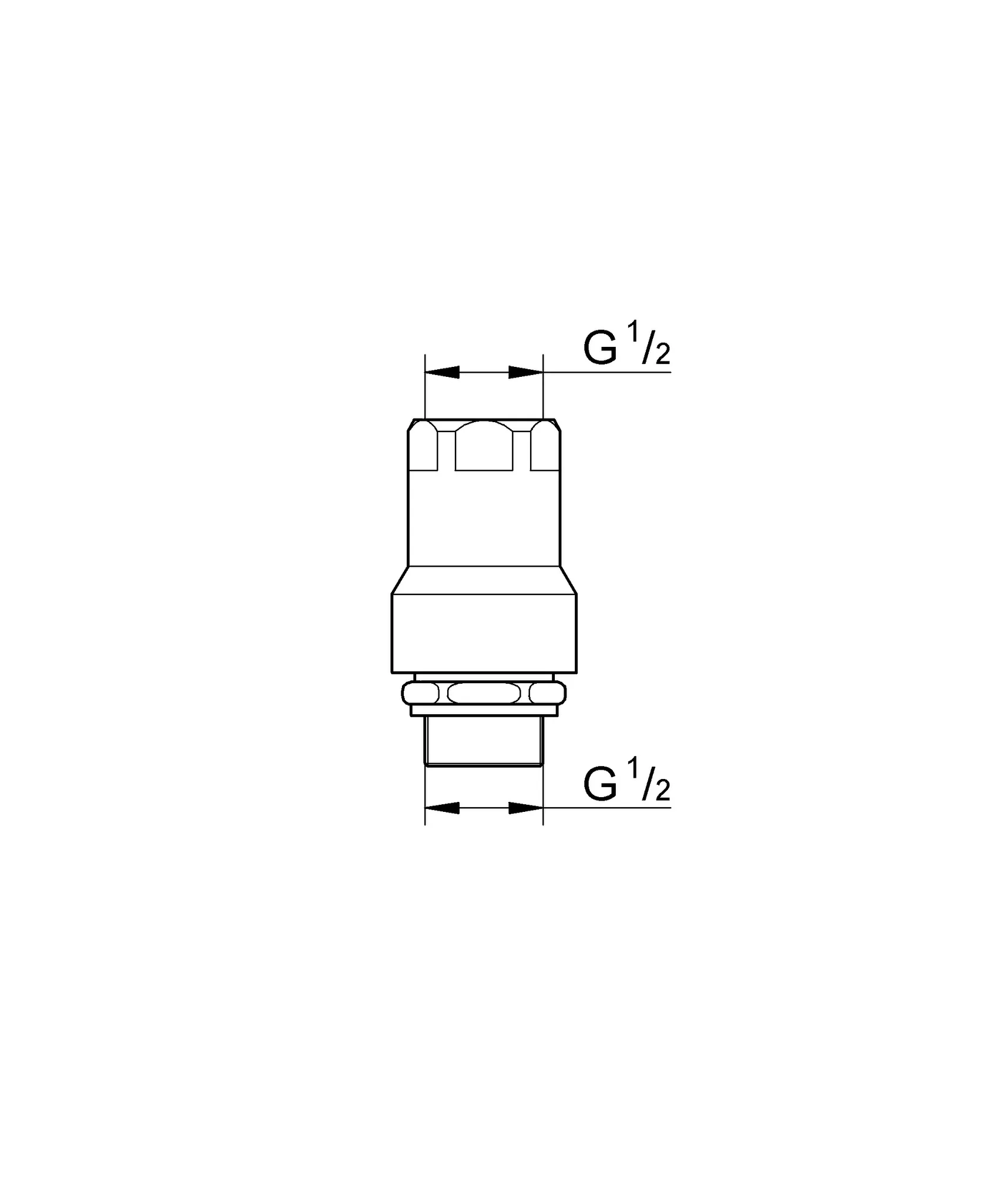 Rohrbelüfter 41230, DN 15, senkrechte Montage, Sicherungseinrichtung Typ HD, zur Eigensicherung gegen Rückfließen, chrom Rohrbelüfter 41230, DN 15, senkrechte Montage, Sicherungseinrichtung Typ HD, zur Eigensicherung gegen Rückfließen, chrom