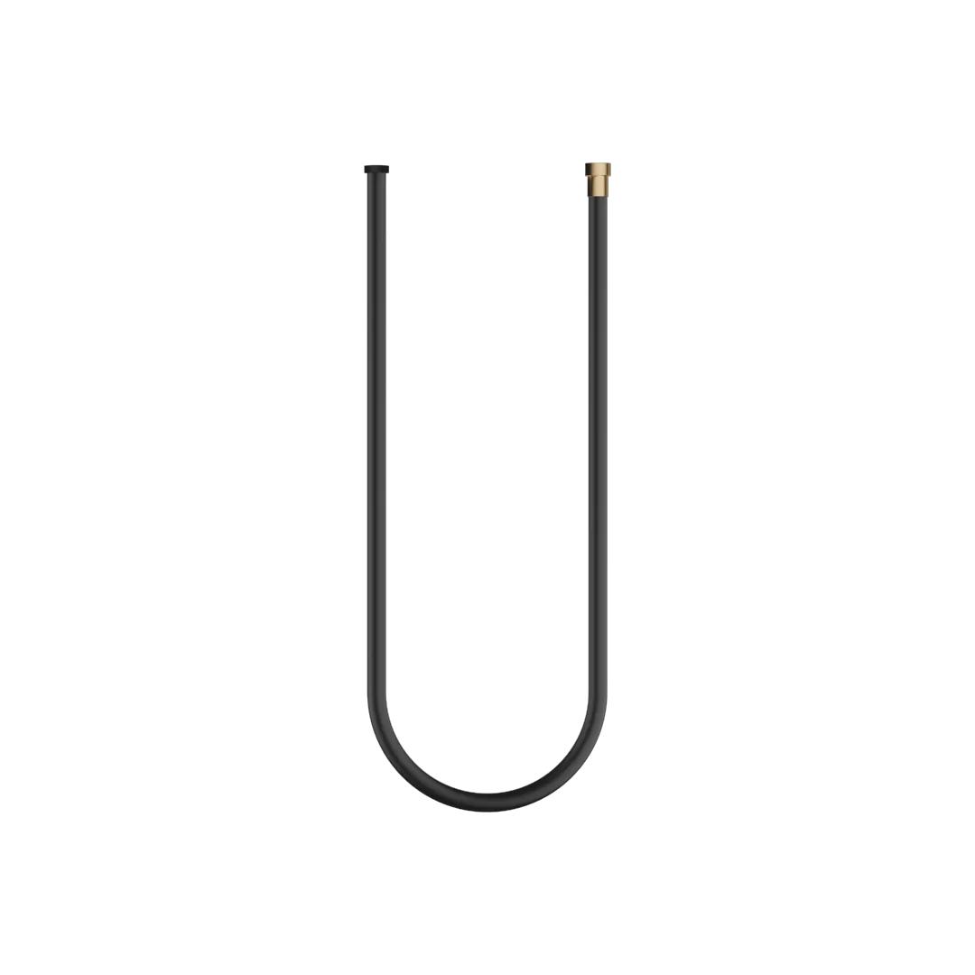 Dornbracht WATER TUBE Kneipp-Schlauch schwarz 2000 mm Dark Brass gebürstet