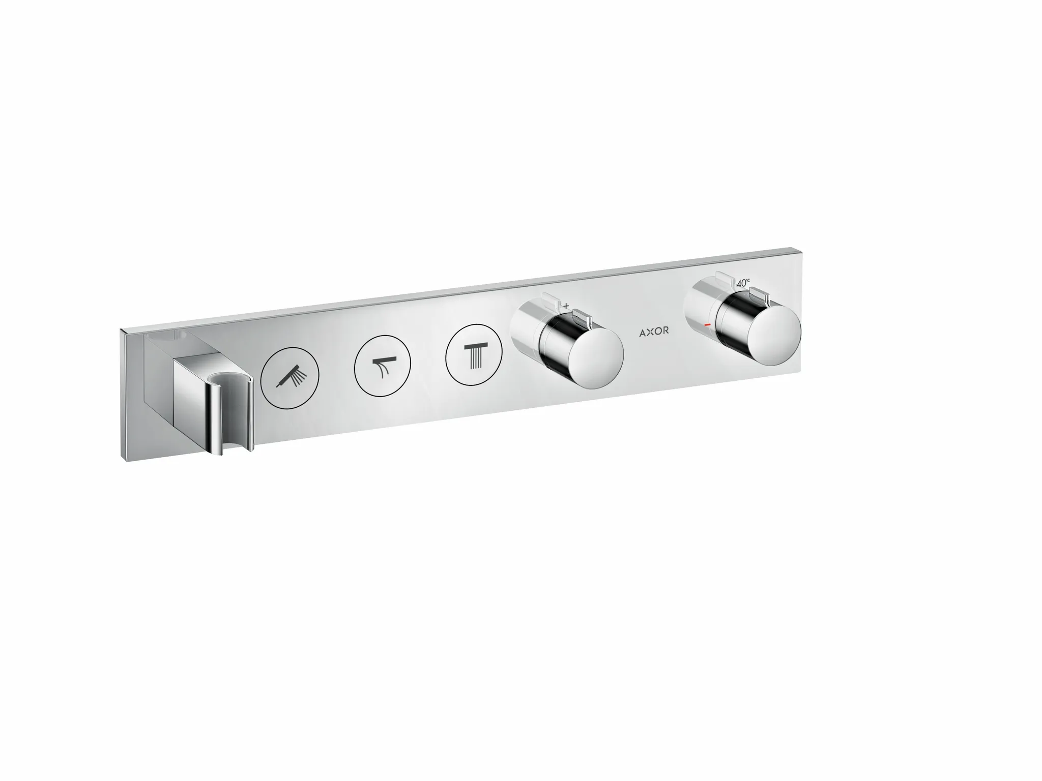 Hansgrohe AXOR ShowerSolutions Thermostatmodul Select 530⁄90 Unterputz für 3 Verbraucher, Chrom Hansgrohe AXOR ShowerSolutions Thermostatmodul Select 530⁄90 Unterputz für 3 Verbraucher, Chrom