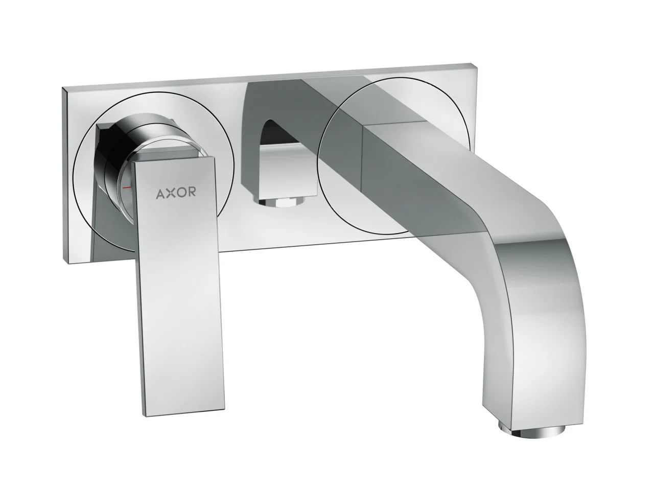 Hansgrohe AXOR Citterio Einhebel-Waschtischmischer Unterputz, Chrom, Ausladung 220 mm, Hebelgriff, Normalstrahl, max. Durchfluss 5 l/min