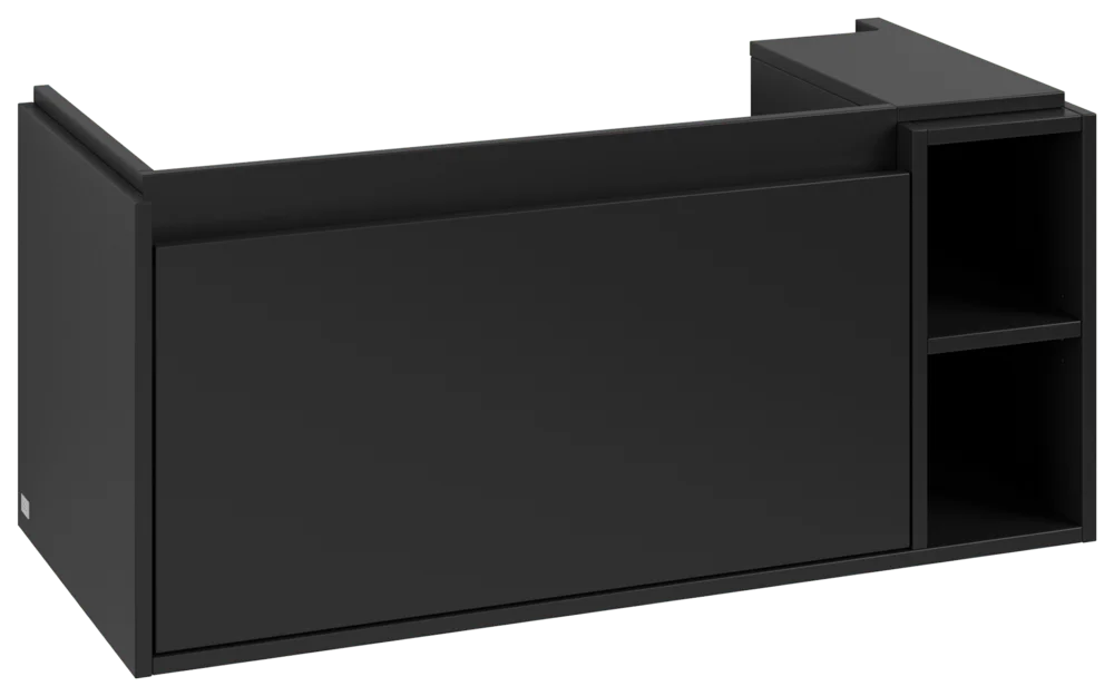 Villeroy & Boch Waschbeckenunterschrank Skyla C79100, 972 x 436 x 439 mm, Volcano Black