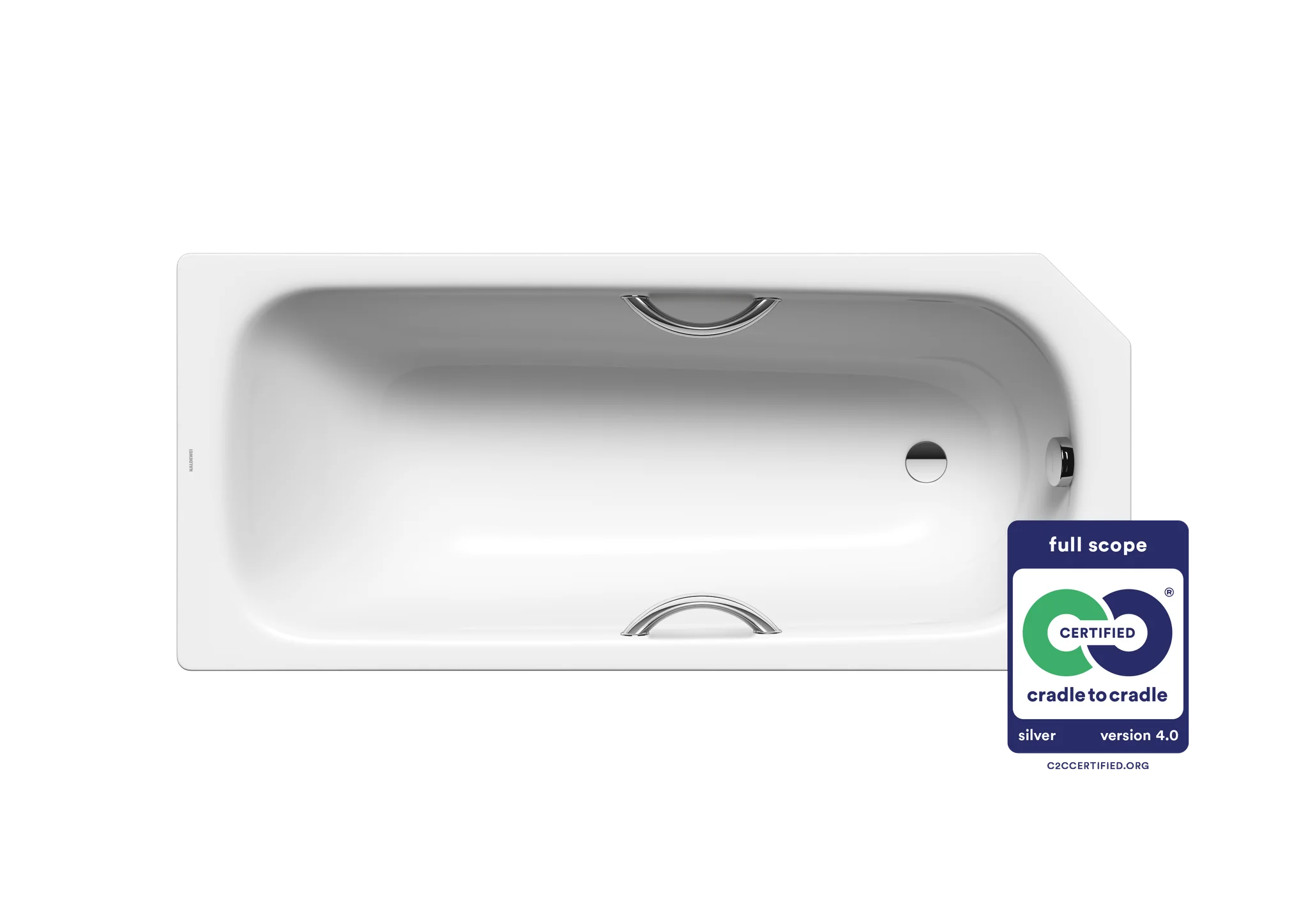 Kaldewei SANIFORM V1-V4 STAR Badewanne, 1600x700 mm, alpinweiß