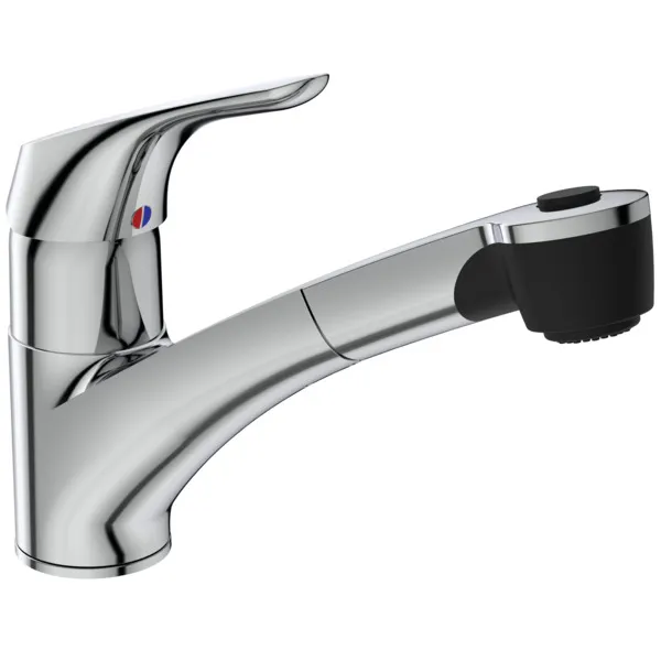 Küchenarmatur Cerasprint Neu Ausladung 230mm mit herausziehbarer HB Chrom Küchenarmatur Cerasprint Neu Ausladung 230mm mit herausziehbarer HB Chrom