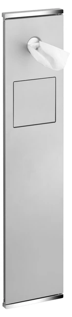 Plan Integral 44976011701 Modul WC 2 Anschlag links 176 x 775 x 143 mm verchromt/Aluminium silber