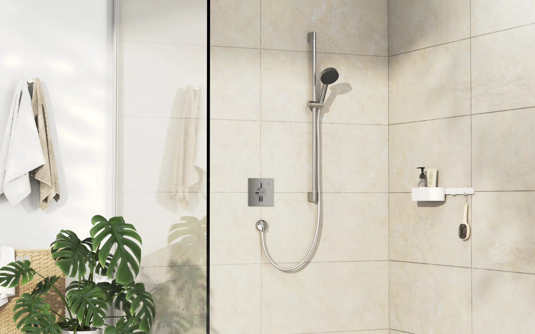 DuoTurn E Mischer Unterputz für 1 Verbraucher Chrom DuoTurn E Mischer Unterputz für 1 Verbraucher Chrom