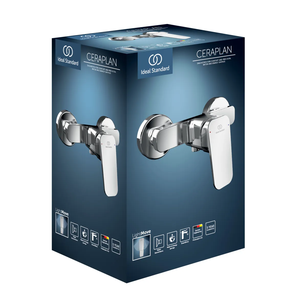 Brausearmatur Aufputz Ceraplan 220x142x117mm Chrom Brausearmatur Aufputz Ceraplan 220x142x117mm Chrom