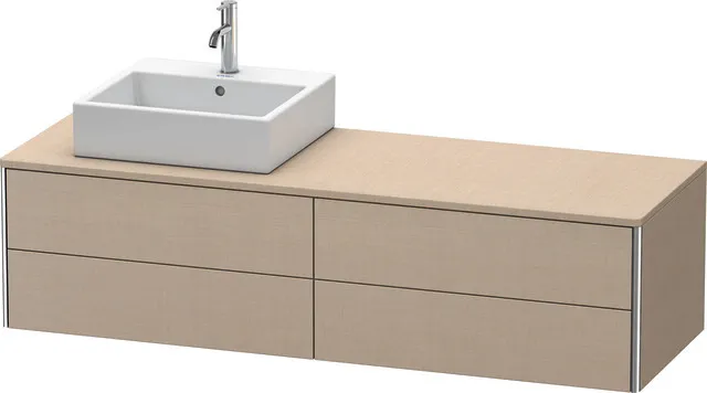 Duravit Waschtischunterschrank wandhängend „XSquare“ 160 × 40 × 54,8 cm Duravit Waschtischunterschrank wandhängend „XSquare“ 160 × 40 × 54,8 cm