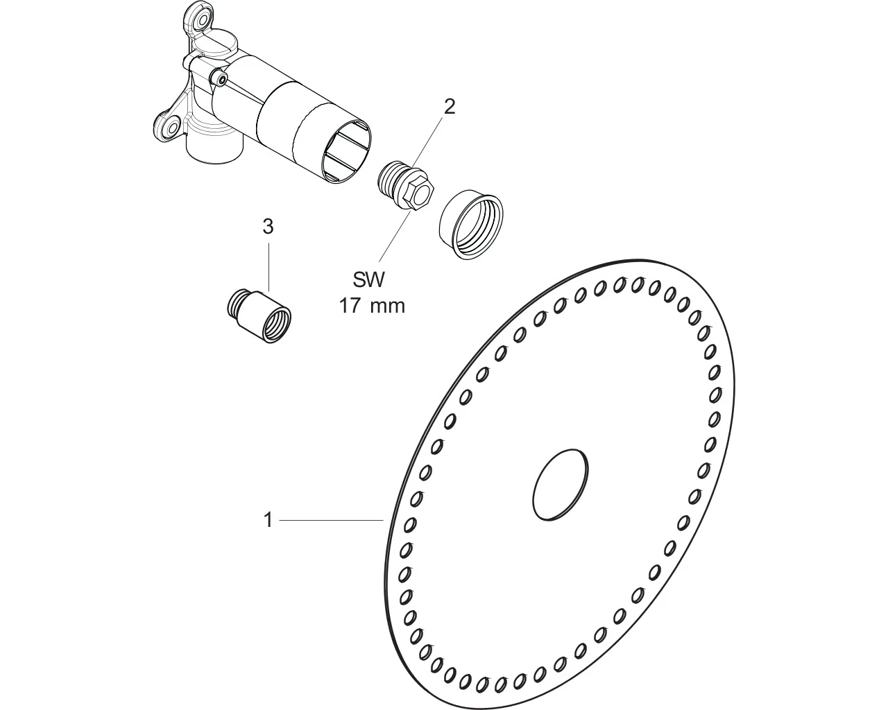 Wanneneinlauf Axor Massaud Grundset Wanneneinlauf Axor Massaud Grundset