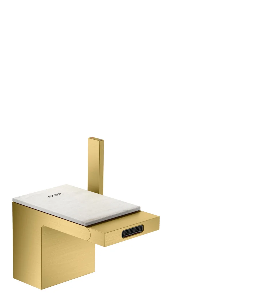 Hansgrohe AXOR MyEdition Platte 117 mm Marmor Lasa Covelano Vena Oro abnehmbar Hansgrohe AXOR MyEdition Platte 117 mm Marmor Lasa Covelano Vena Oro abnehmbar