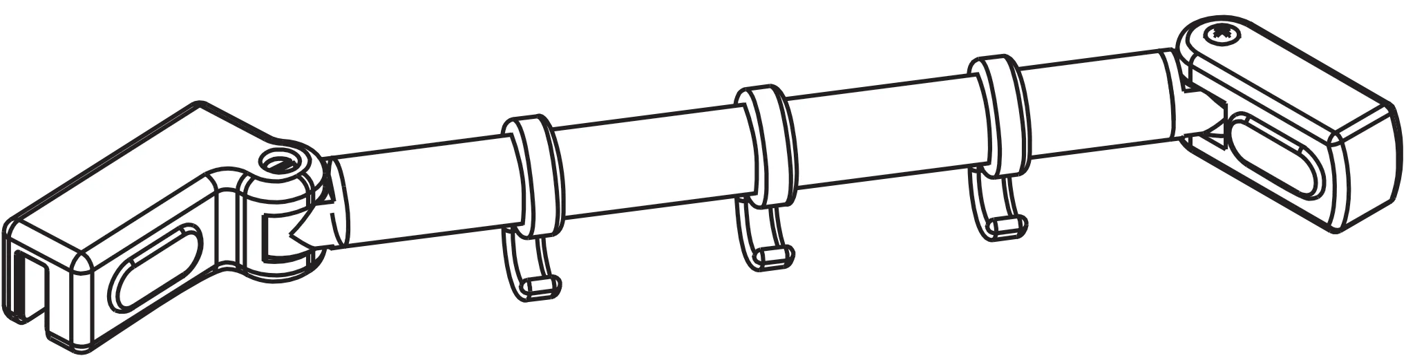 Kermi Duschdesign Stabilisierung „IBIZA 2000“ 700 mm in Silber Mattglanz Kermi Duschdesign Stabilisierung „IBIZA 2000“ 700 mm in Silber Mattglanz