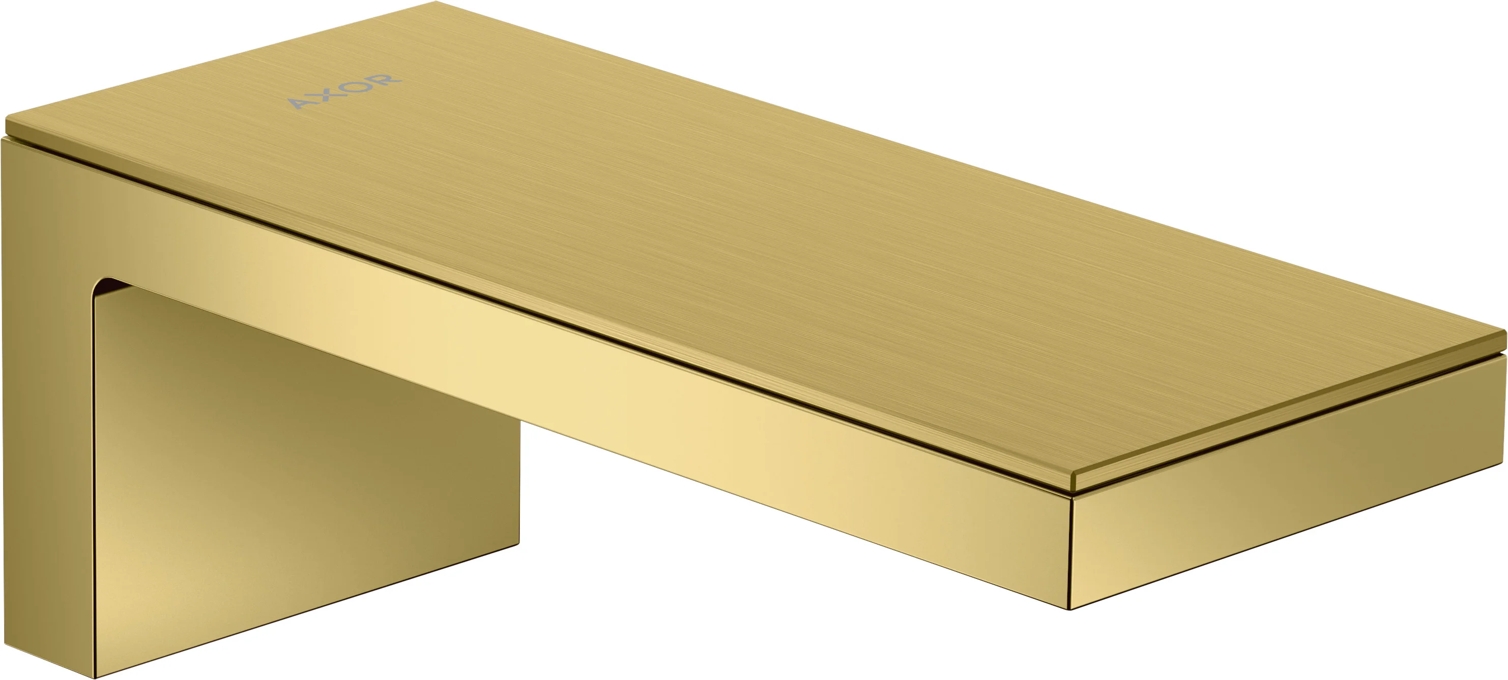 Hansgrohe AXOR MyEdition Platte 200 mm Metall Brushed Gold Optic abnehmbar Hansgrohe AXOR MyEdition Platte 200 mm Metall Brushed Gold Optic abnehmbar