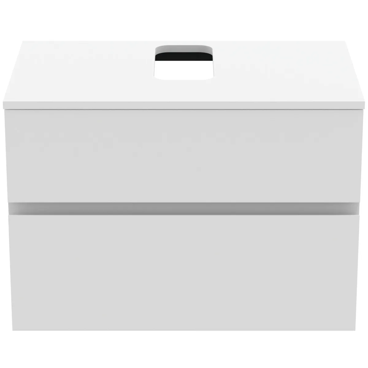 Ideal Standard Waschtischunterschrank „Finesse“ 80,2 × 55,8 × 50,5 cm Weiß matt lackiert