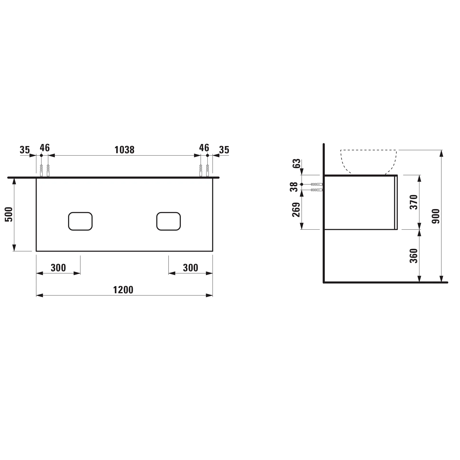 Laufen Schubladenelement (Waschtischunterbau+Waschtischplatte), ILBAGNOALESSI, 500x1200x370, 1 Schublade, integrierte Griffe, Soft-Close, passend zu Waschtisch H818975⁄6, Terracotta Laufen Schubladenelement (Waschtischunterbau+Waschtischplatte), ILBAGNOALESSI, 500x1200x370, 1 Schublade, integrierte Griffe, Soft-Close, passend zu Waschtisch H818975⁄6, Terracotta