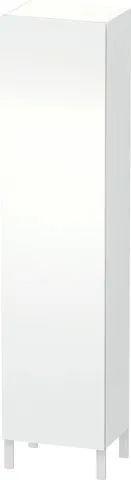 Duravit Halbhochschrank „L-Cube“ 50 × 200 × 36 cm Weiß Matt
