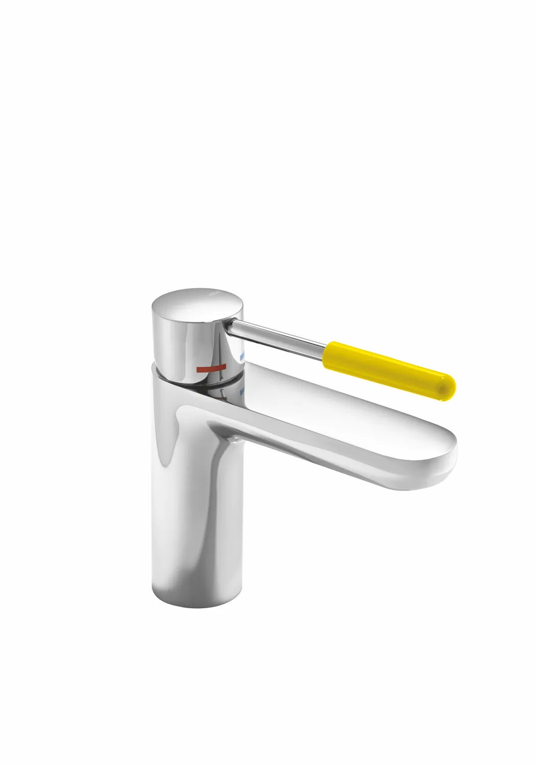 Einhand-Waschtischmischer „System-Armaturen“ Ausladung 159 mm in Senfgelb Einhand-Waschtischmischer „System-Armaturen“ Ausladung 159 mm in Senfgelb