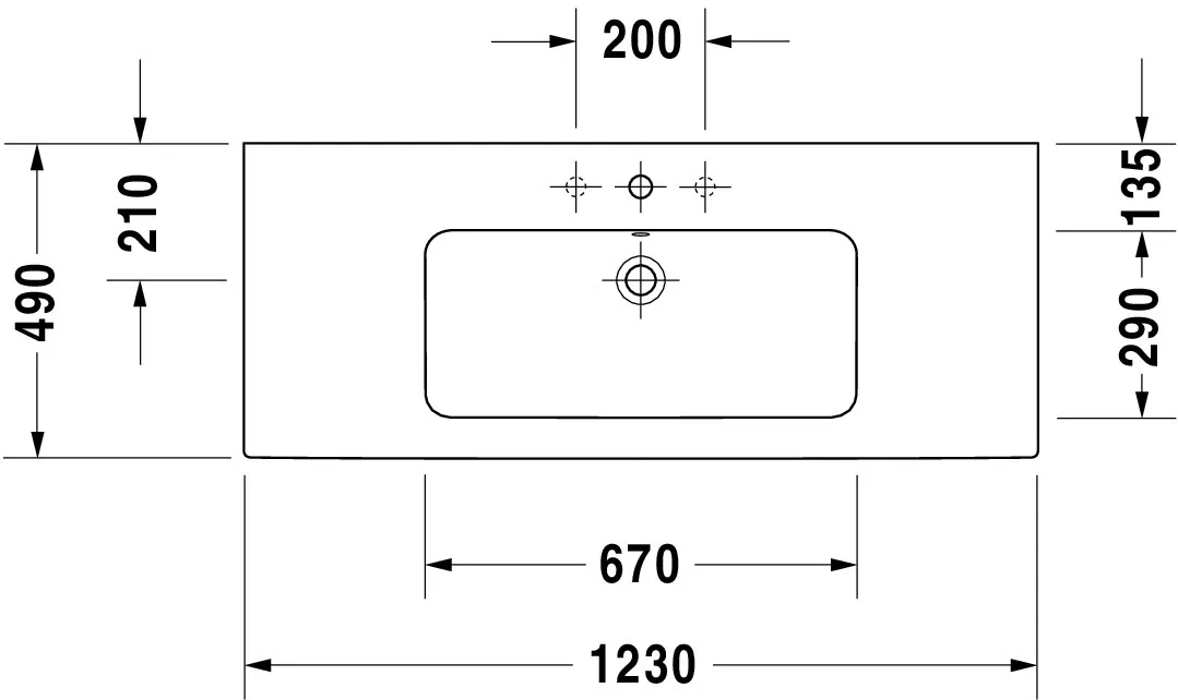 Wandwaschtisch „ME by Starck“, mit Überlauf, Hahnlochposition mittig in Weiß Hochglanz Wandwaschtisch „ME by Starck“, mit Überlauf, Hahnlochposition mittig in Weiß Hochglanz