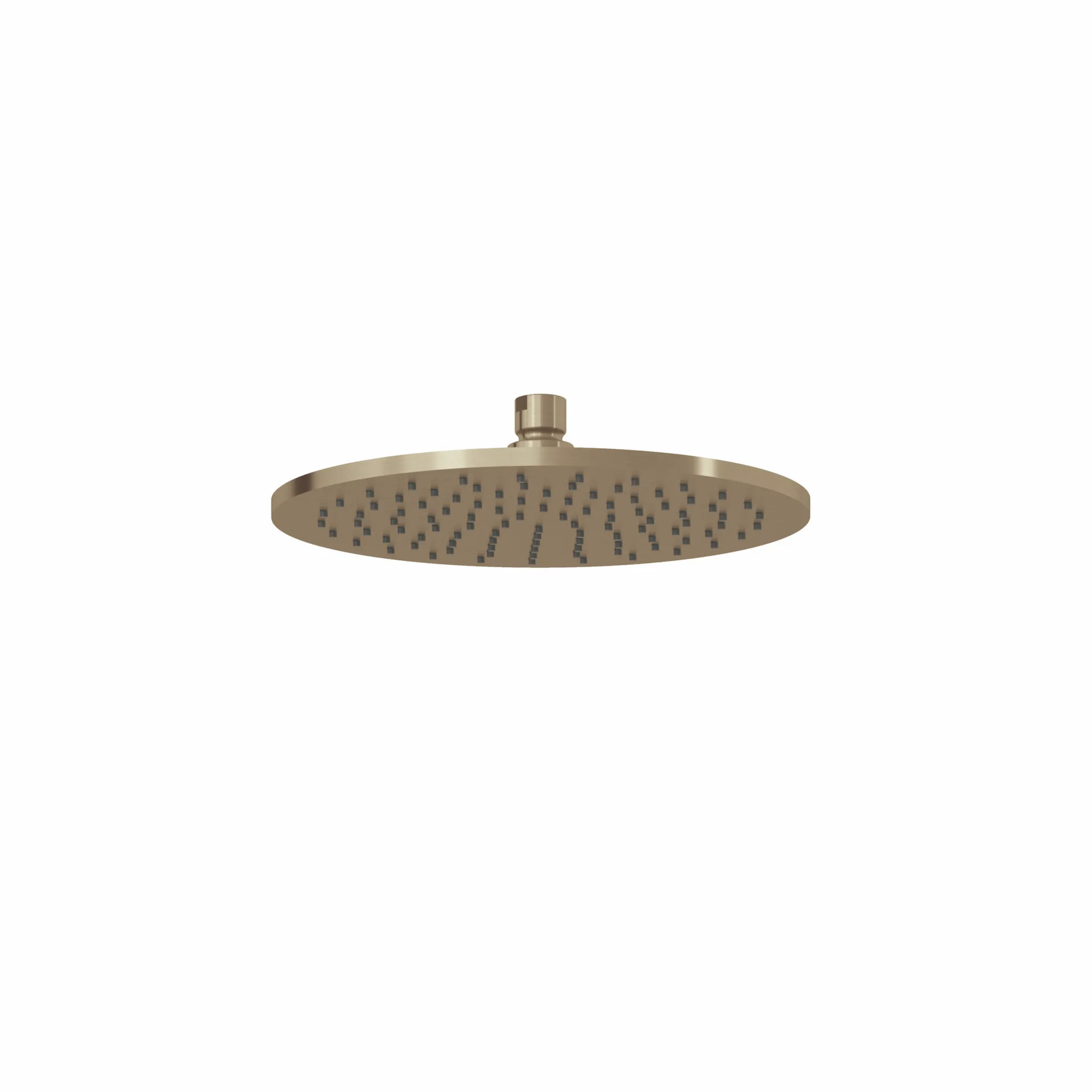 Kludi A-QA Tellerkopfbrause Brushed Bronze 250 mm flach DN 15 G1/2 Anschluss mit Kugelgelenk und Siebdichtung Kludi A-QA Tellerkopfbrause Brushed Bronze 250 mm flach DN 15 G1/2 Anschluss mit Kugelgelenk und Siebdichtung