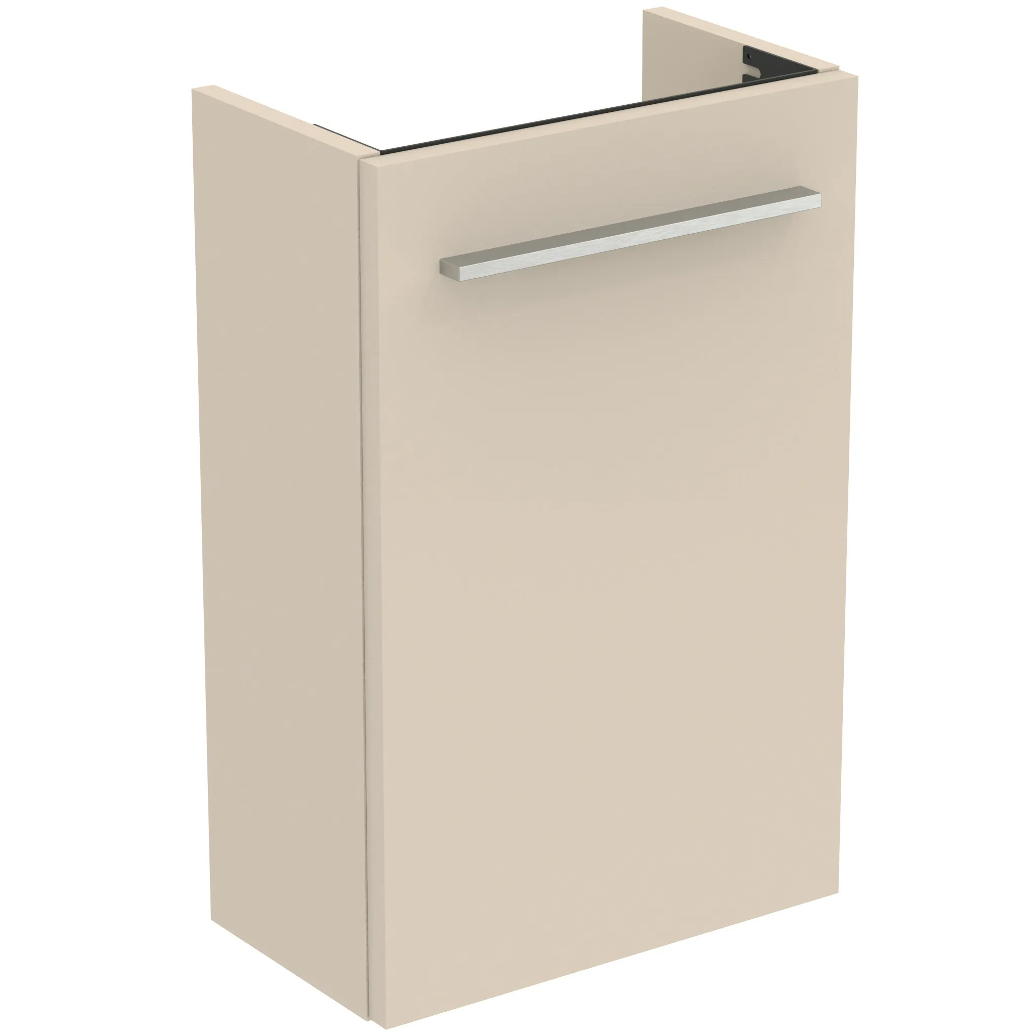 Ideal Standard Handwaschbeckenunterschrank i.life S Sandbeige matt, 354x202x555 mm, 1 Tür mit Softclose-Mechanismus