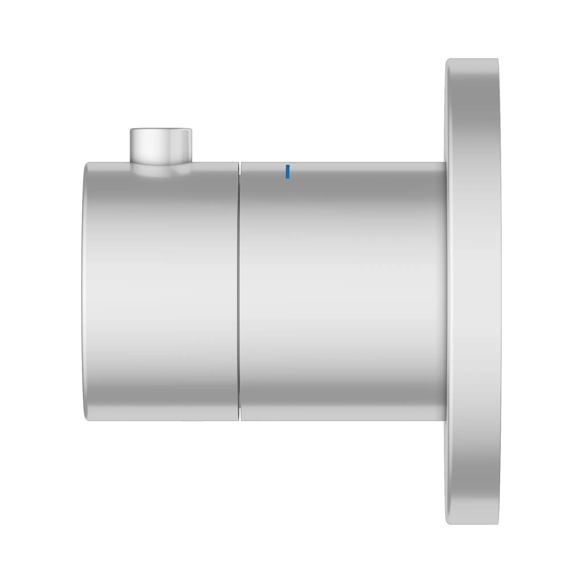 IXMO 59553170001 Thermostatarmatur UP DN15 rund Aluminium-finish