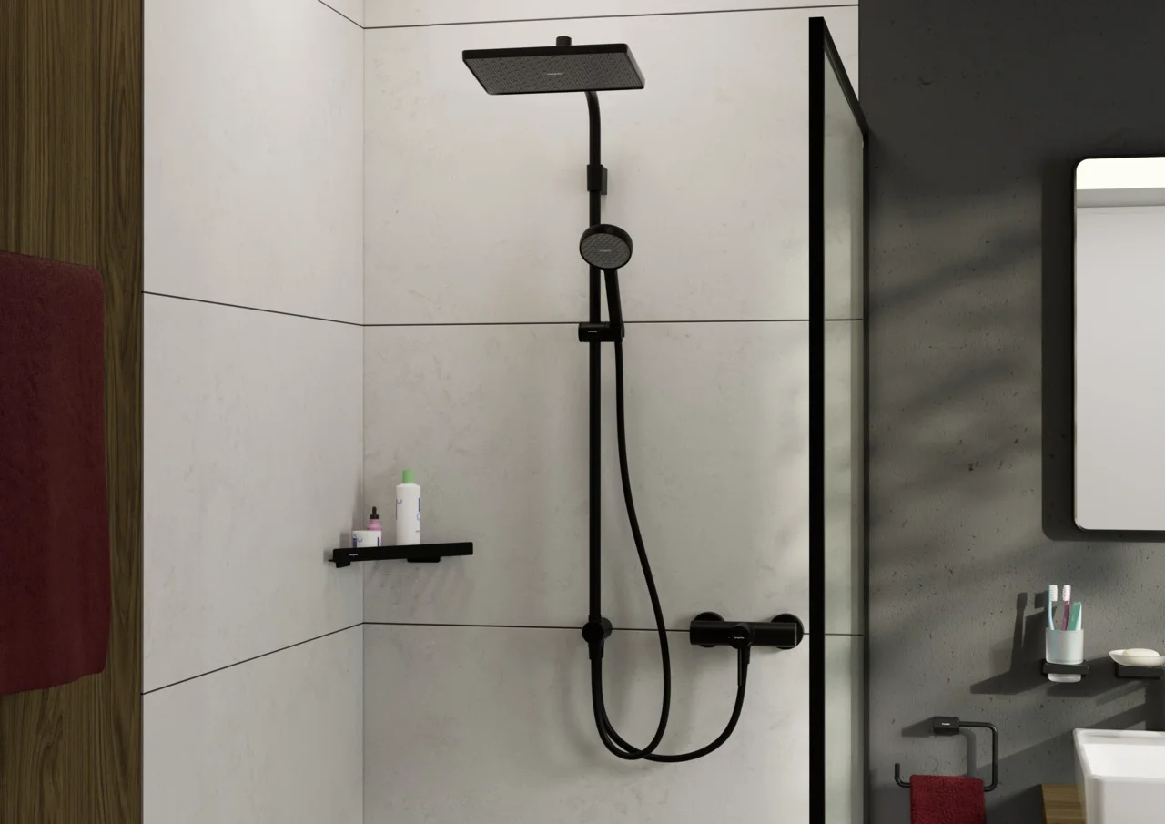 Activera Q Showerpipe 290/180 1jet EcoSmart Reno, Oberfläche: Chrom Activera Q Showerpipe 290/180 1jet EcoSmart Reno, Oberfläche: Chrom