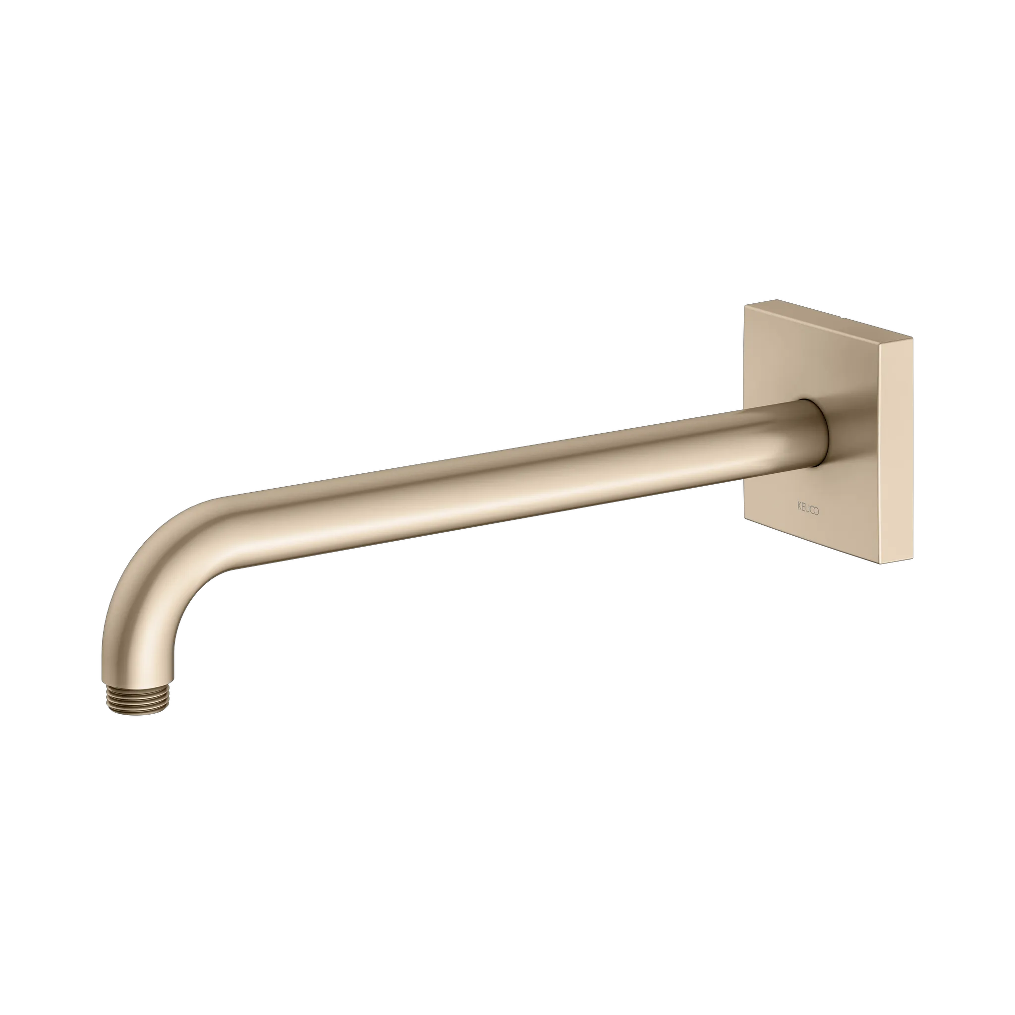 KEUCO Brausearm Wandmontage eckig Ausladung 300 mm Bronze gebürstet KEUCO Brausearm Wandmontage eckig Ausladung 300 mm Bronze gebürstet