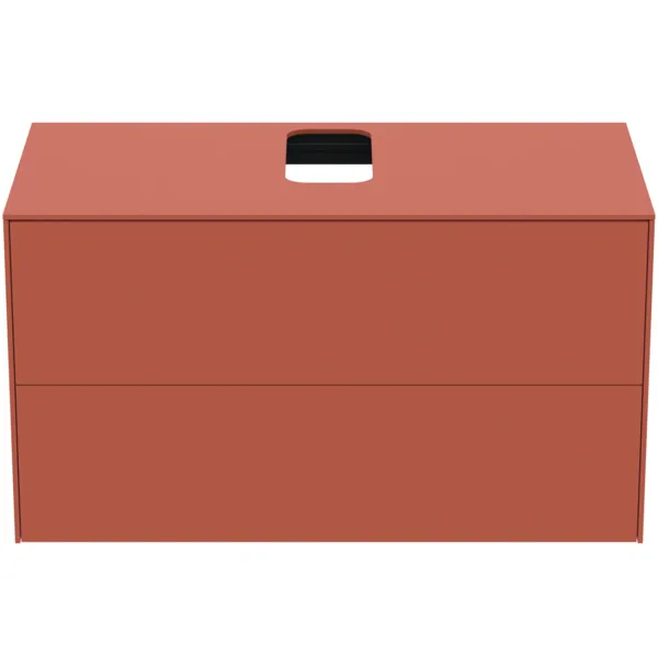 Ideal Standard Waschtischunterschrank „Conca“ 100,2 × 55 × 50,5 cm Sunset matt lackiert Ideal Standard Waschtischunterschrank „Conca“ 100,2 × 55 × 50,5 cm Sunset matt lackiert