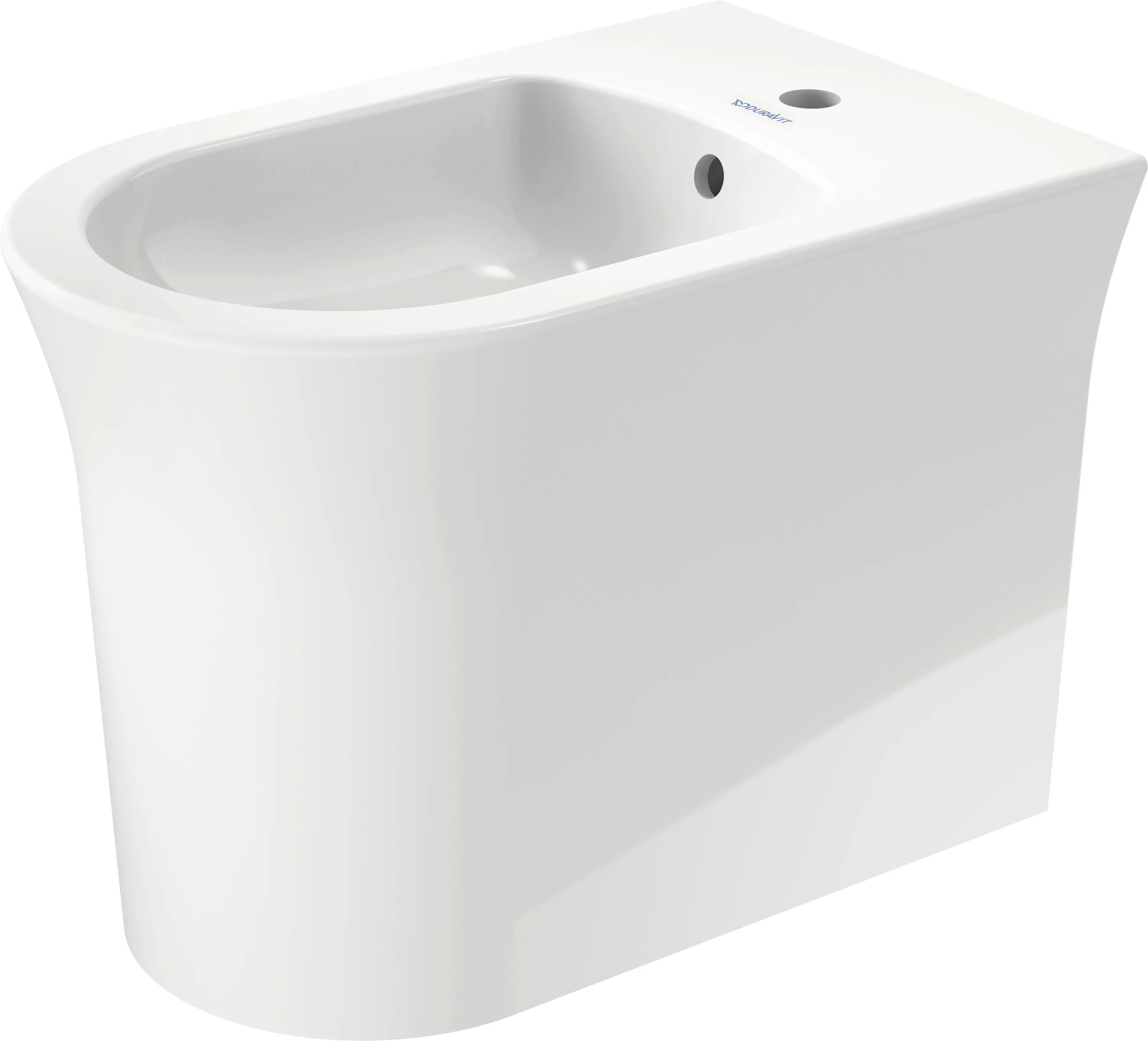 Duravit Stand-Bidet back to wall „White Tulip“, Befestigung sichtbar 37 × 58 × 42 cm