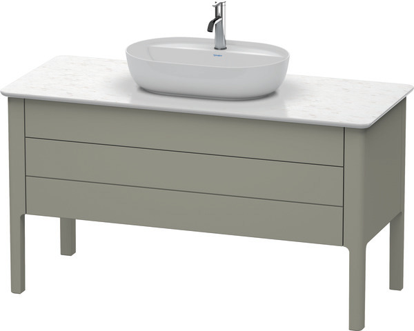 Duravit Waschtischunterschrank bodenstehend „Luv“ 133,8 × 74,3 × 57 cm