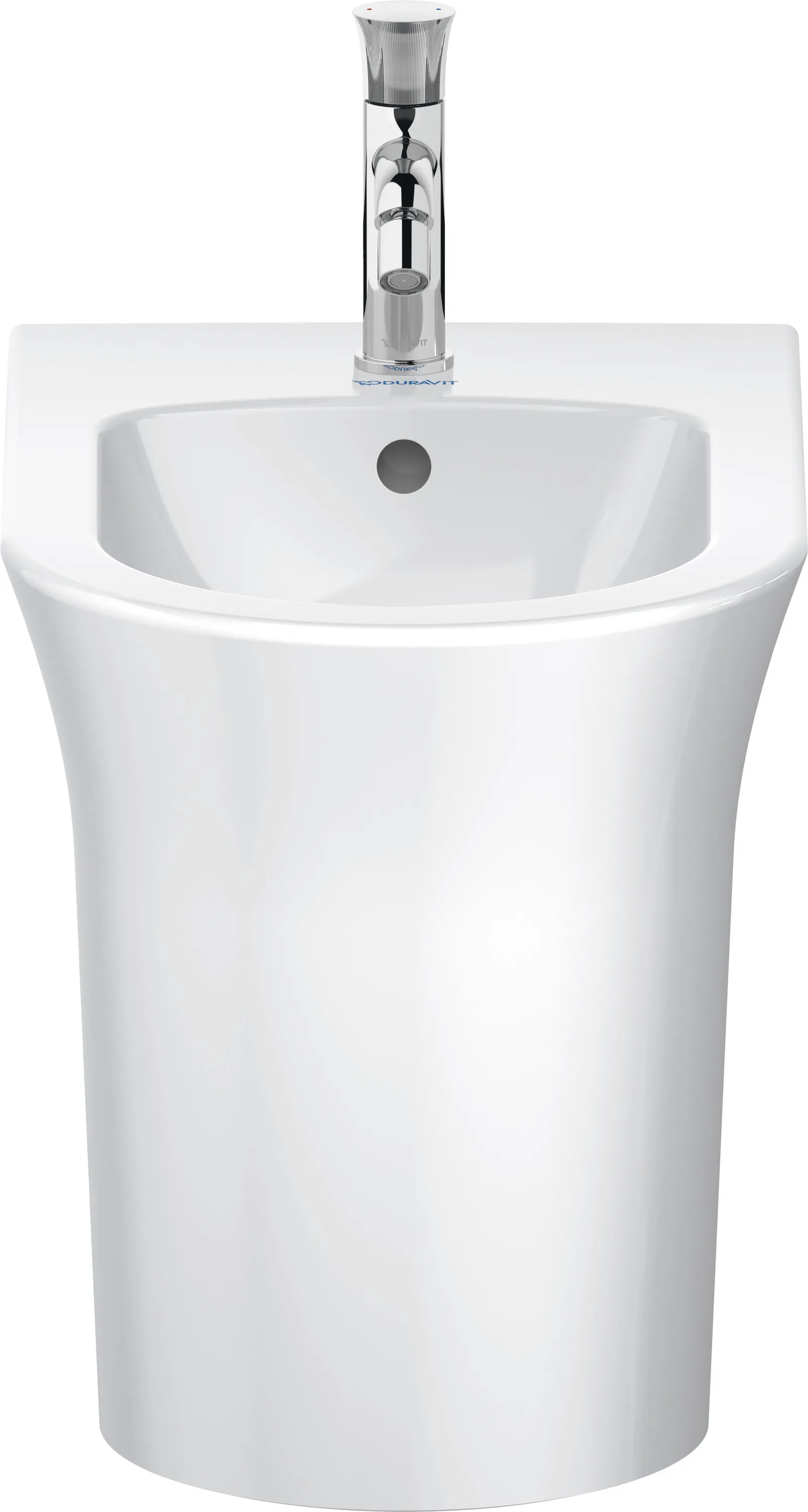Duravit Stand-Bidet back to wall „White Tulip“, Befestigung sichtbar 37 × 58 × 42 cm Duravit Stand-Bidet back to wall „White Tulip“, Befestigung sichtbar 37 × 58 × 42 cm