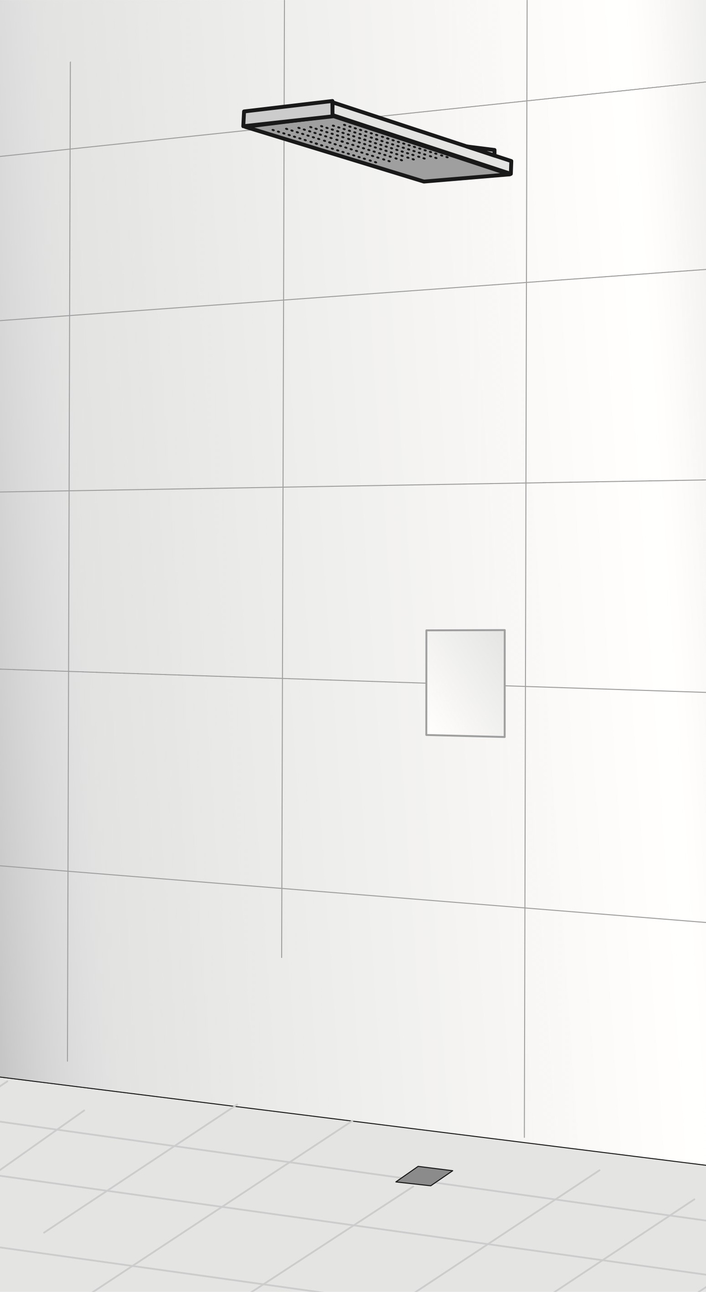 HSK Regentraverse „Lavida“ freihängend 67 cm HSK Regentraverse „Lavida“ freihängend 67 cm