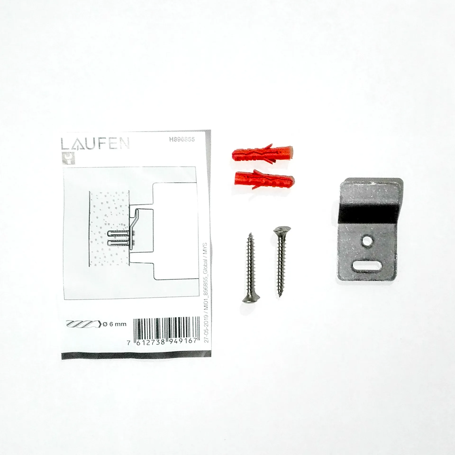 Laufen Befestigung zu Bürstenhalter passend The New Classic H873852 Val H872282 Laufen Befestigung zu Bürstenhalter passend The New Classic H873852 Val H872282