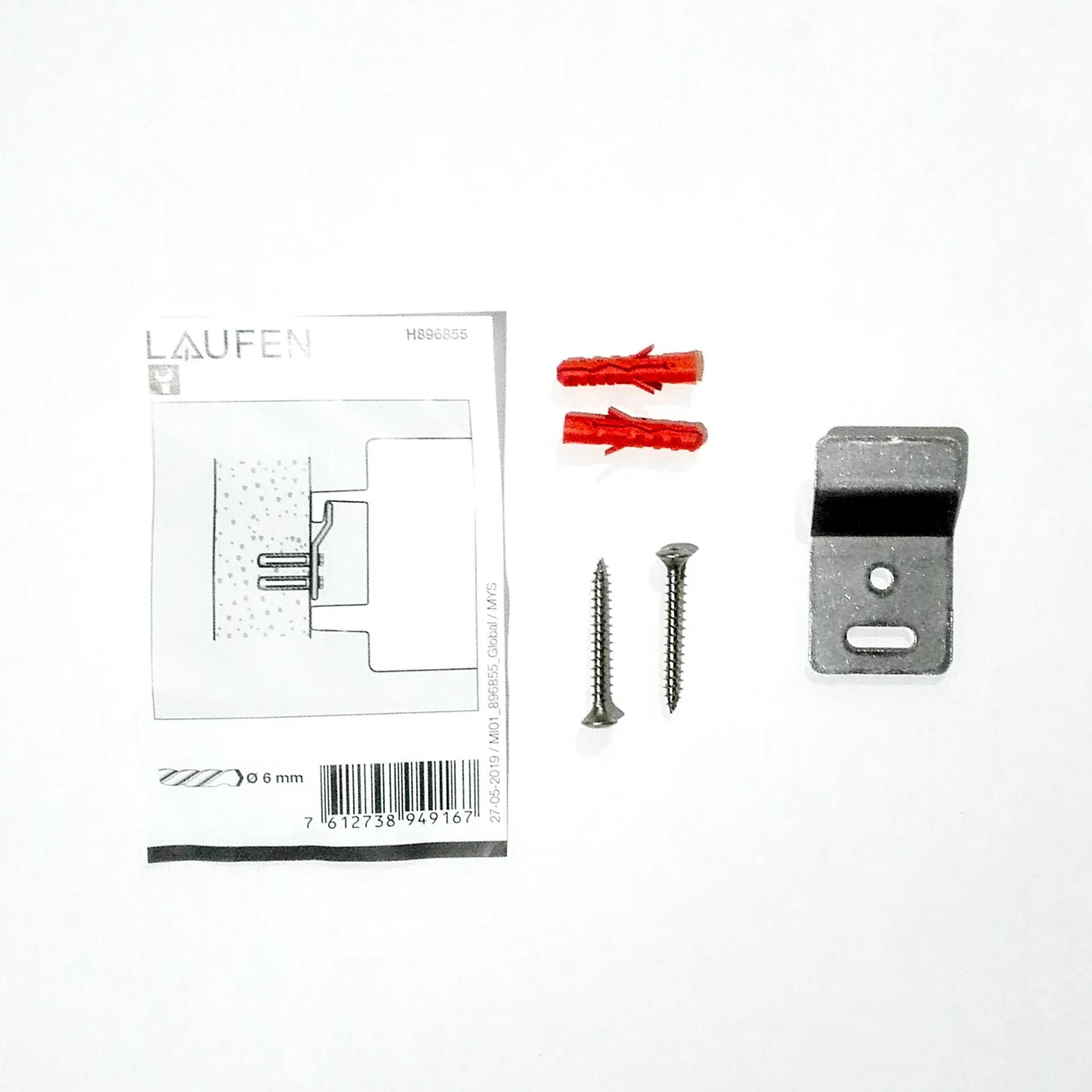 Laufen Befestigung zu Bürstenhalter passend The New Classic H873852 Val H872282 Laufen Befestigung zu Bürstenhalter passend The New Classic H873852 Val H872282