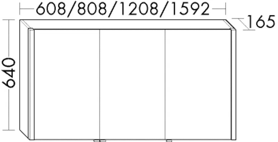 Spiegelschrank bel Anthrazitgrau 1008x640 mm mit LED-Beleuchtung und Aufbewahrungsfächern