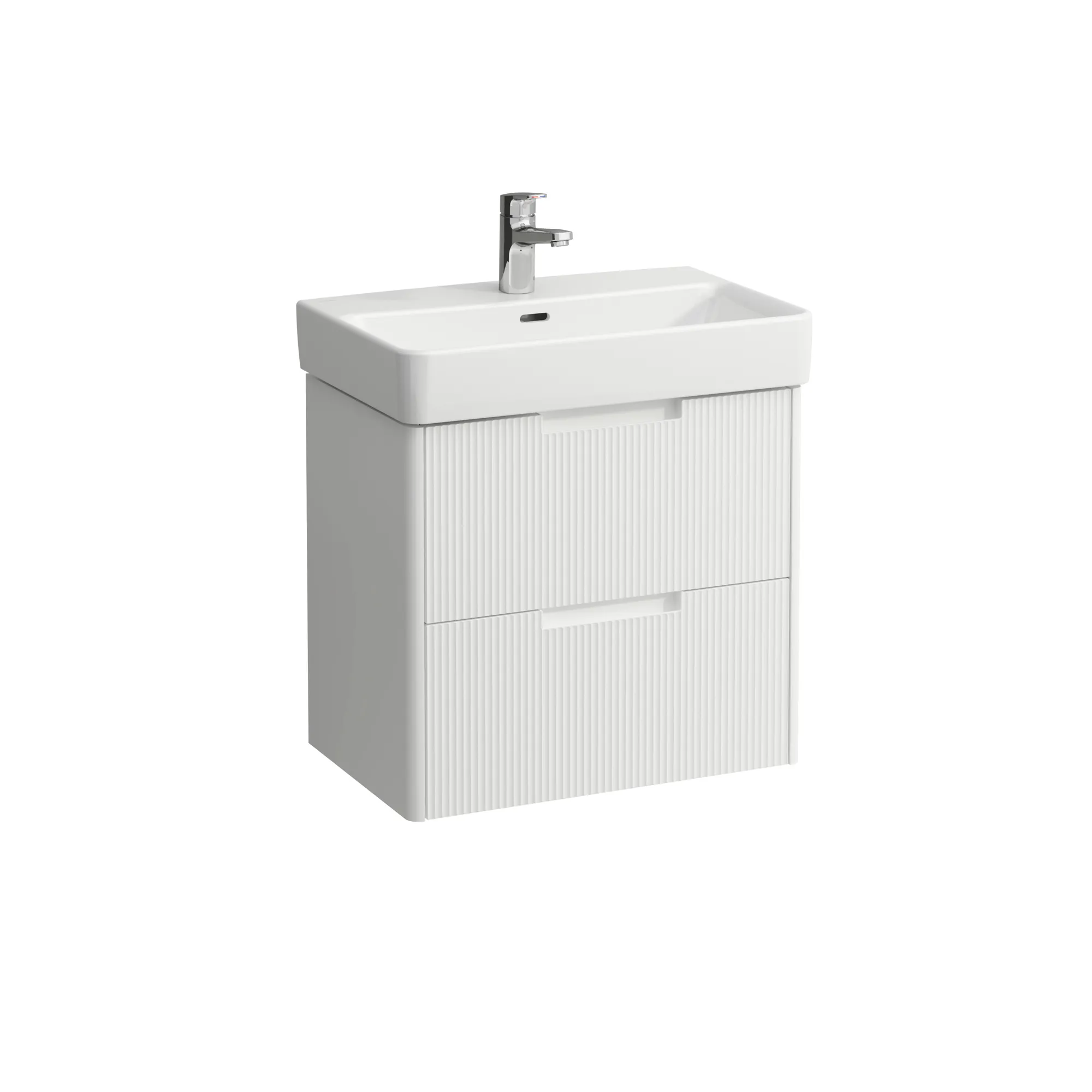 Waschtischunterbau JUNA für PRO S 361x572x515 2 Schubladen mit Griffmulde für Waschtisch H818959 COMPACT weiß matt Waschtischunterbau JUNA für PRO S 361x572x515 2 Schubladen mit Griffmulde für Waschtisch H818959 COMPACT weiß matt