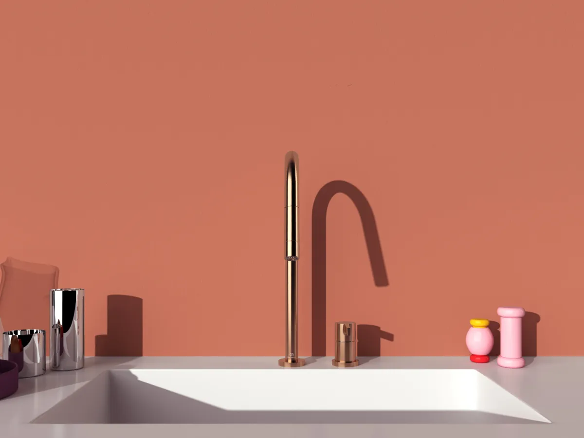 Ideal Standard Gusto Armaturen Gusto Küchenarmatur BD424J4 Sunset Rose Ideal Standard Gusto Armaturen Gusto Küchenarmatur BD424J4 Sunset Rose