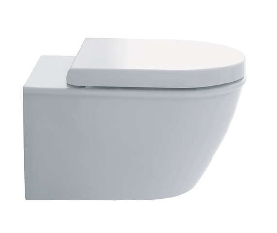 Wand-WC Darling New Compact 485 mm Tiefspüler, Durafix, weiß