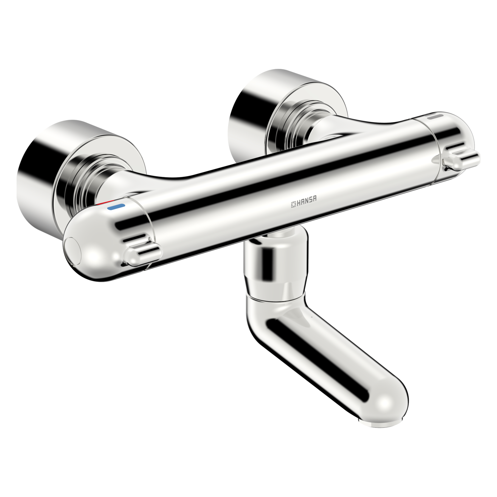 Zweihand-Waschtischarmatur „Medipro“ Ausladung 179 mm in Chrom Zweihand-Waschtischarmatur „Medipro“ Ausladung 179 mm in Chrom