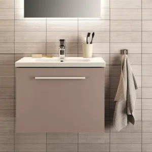 Ideal Standard Waschtischunterschrank „i.lifeS“ 60 × 44 × 37,5 cm Greige matt Ideal Standard Waschtischunterschrank „i.lifeS“ 60 × 44 × 37,5 cm Greige matt
