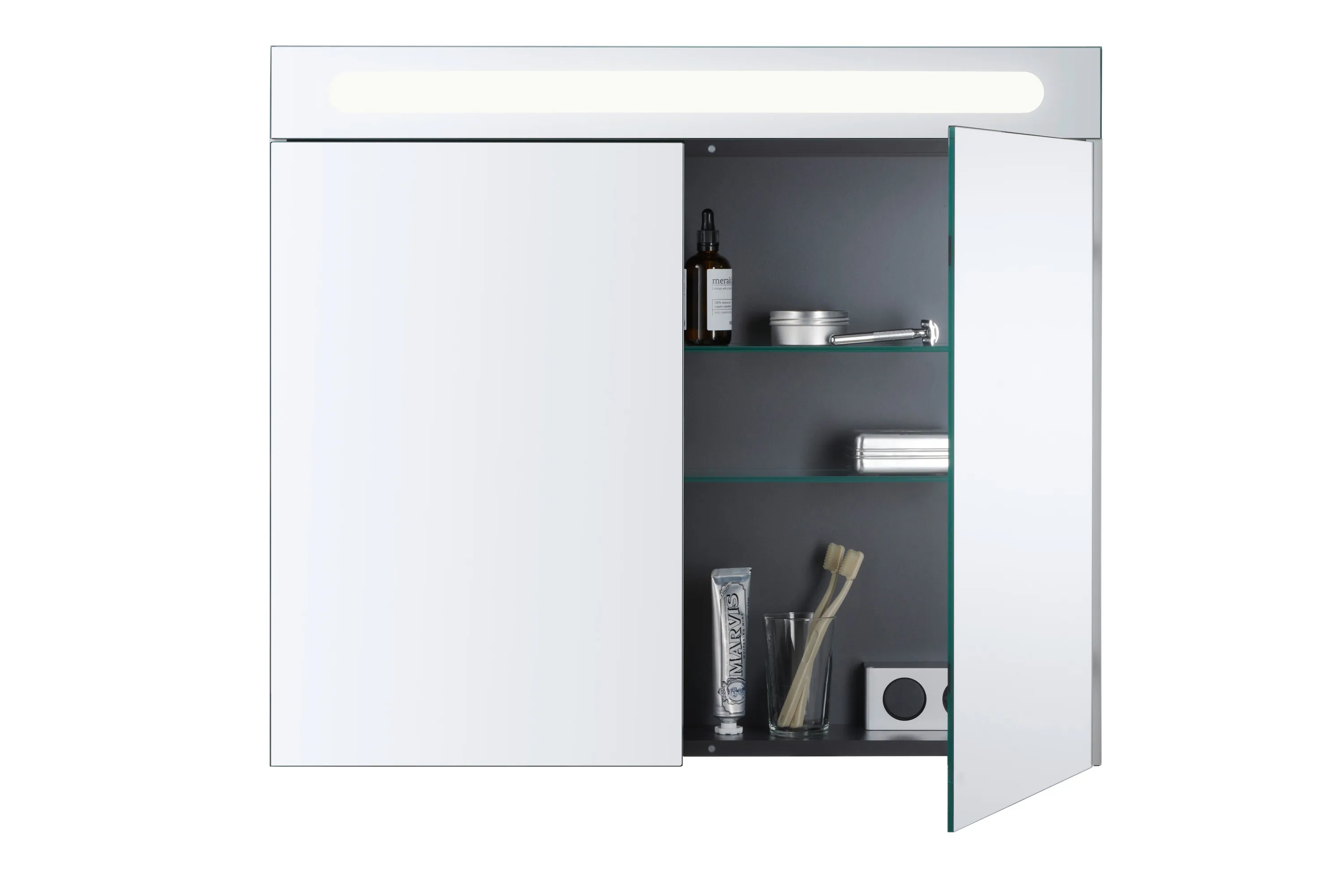 Duravit Spiegelschrank „No.1“ 80 × 70 × 14,8 cm Duravit Spiegelschrank „No.1“ 80 × 70 × 14,8 cm