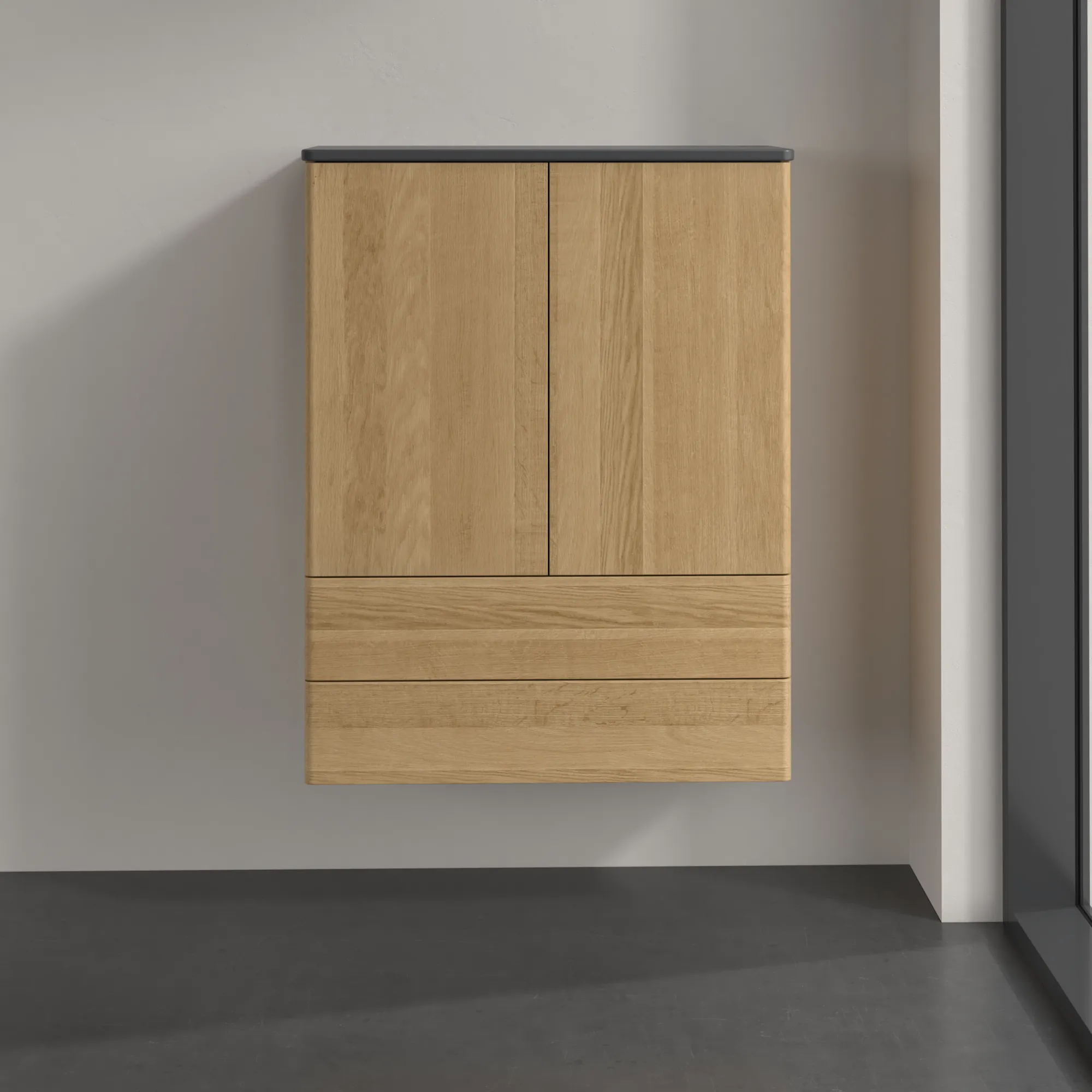 Villeroy & Boch Antao Highboard K47, 814x1039x356mm, 2 Türen, Honey Oak Villeroy & Boch Antao Highboard K47, 814x1039x356mm, 2 Türen, Honey Oak