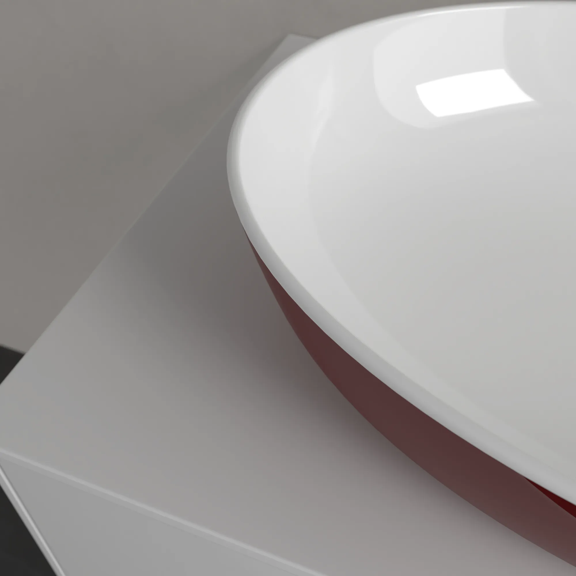 Villeroy & Boch Aufsatzwaschtisch aus TitanCeram „Artis“ 610 × 410 × 130 mm in Bordeaux Villeroy & Boch Aufsatzwaschtisch aus TitanCeram „Artis“ 610 × 410 × 130 mm in Bordeaux