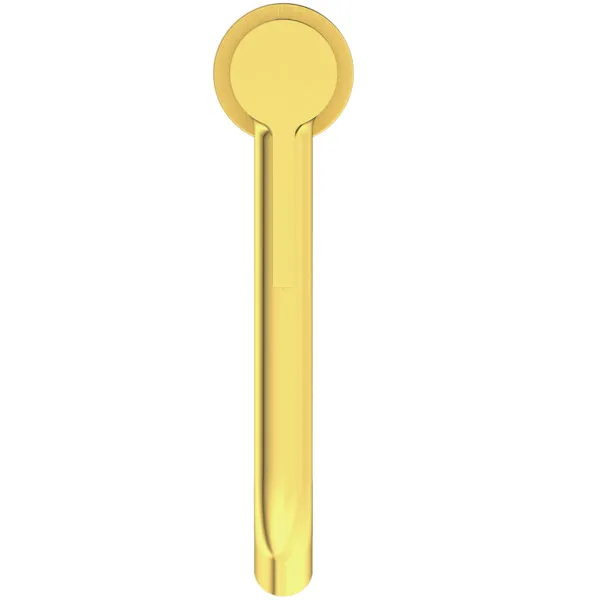 Waschtischarmatur Joy, mit verlängertem Sockel, ohne Ablaufgarnitur, Ausladung 170mm, Brushed Gold Waschtischarmatur Joy, mit verlängertem Sockel, ohne Ablaufgarnitur, Ausladung 170mm, Brushed Gold