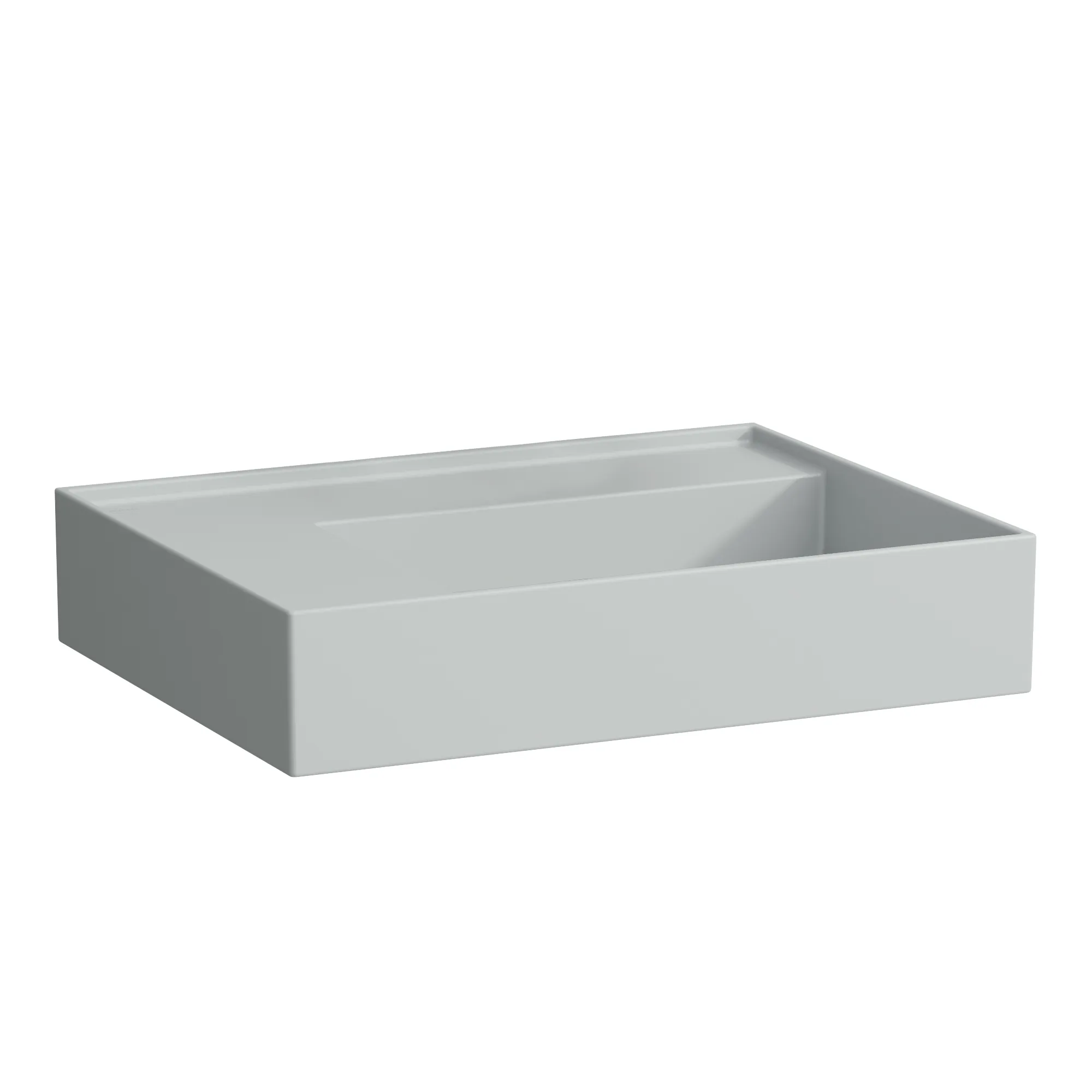 Aufsatzwaschtisch Kartell • 460x600x150 1 Hahnloch ohne Überlauf Ablage links weiß Aufsatzwaschtisch Kartell • 460x600x150 1 Hahnloch ohne Überlauf Ablage links weiß