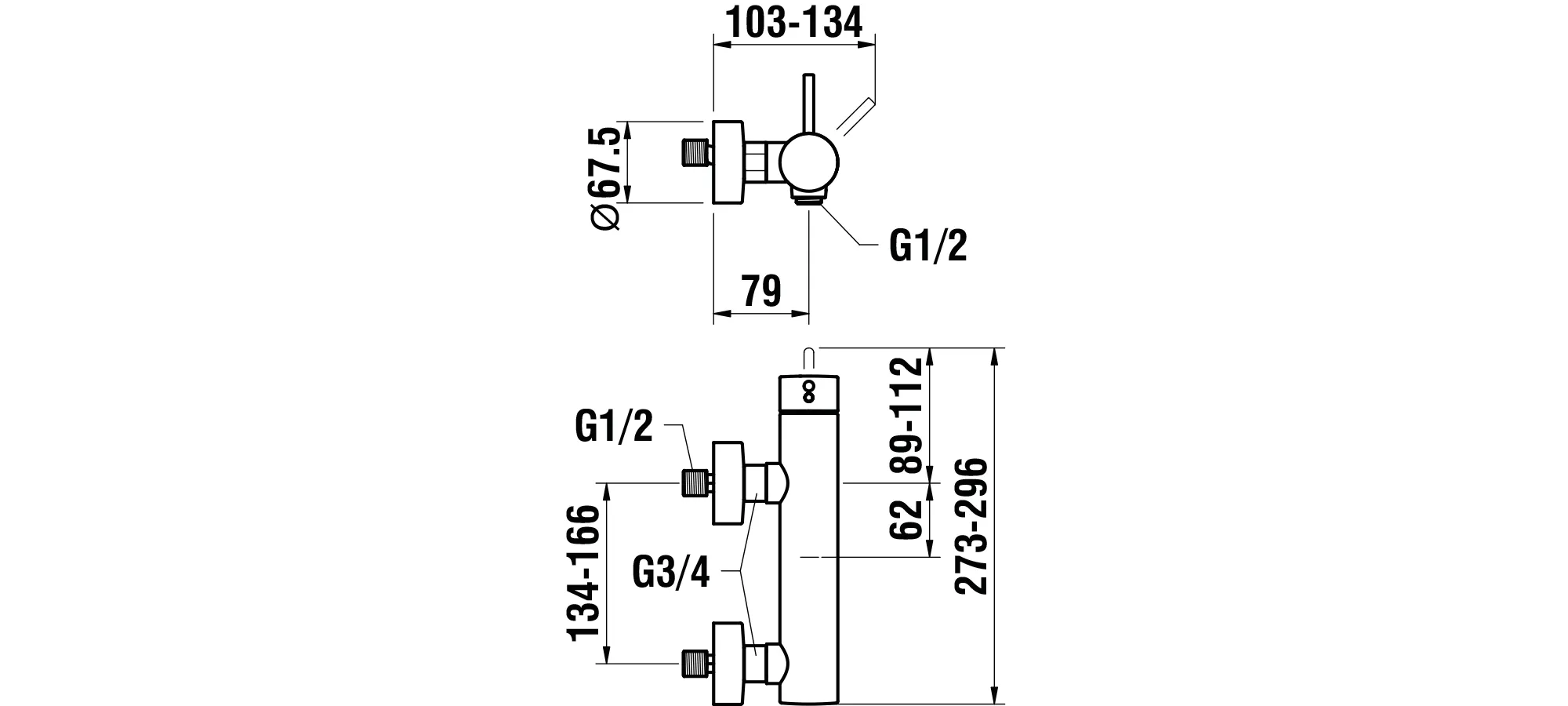 Thermostatisches Duschsystem Vivid mit Ablage, Brausenarm Kopfbrause ø 300 mm Kunststoffschlauch 1600 mm Handbrause PVD Edelstahl-Optik gebürstet Thermostatisches Duschsystem Vivid mit Ablage, Brausenarm Kopfbrause ø 300 mm Kunststoffschlauch 1600 mm Handbrause PVD Edelstahl-Optik gebürstet