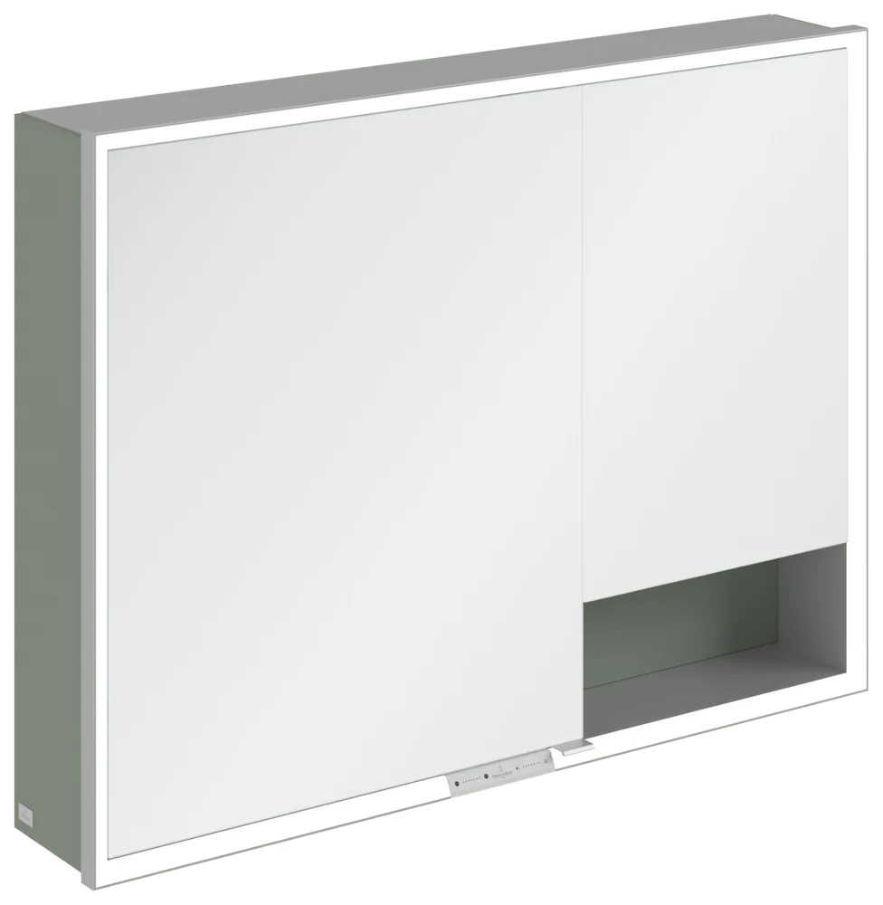 Villeroy & Boch Aufputz-Spiegelschrank My View+ A48110, 1000x750x168mm, Soft Green Villeroy & Boch Aufputz-Spiegelschrank My View+ A48110, 1000x750x168mm, Soft Green
