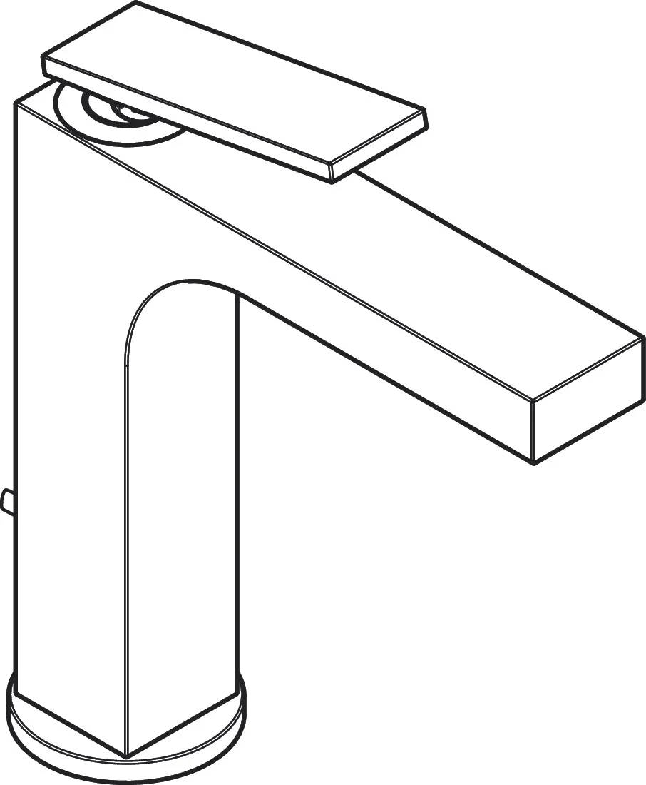 Waschtischmischer 160 Axor Citterio mit Hebelgriff und Zugstange chrom Waschtischmischer 160 Axor Citterio mit Hebelgriff und Zugstange chrom
